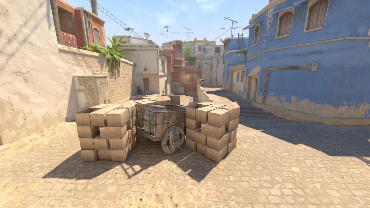 Обновлённое укрытие на Mirage
