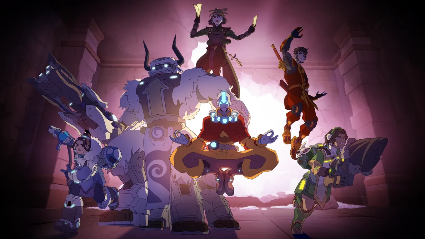 Персонажи Overwatch 2 x Avatar: The Last Airbender