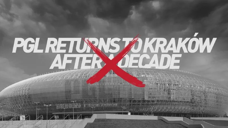 Отмена проведения PGL Krakow 2027