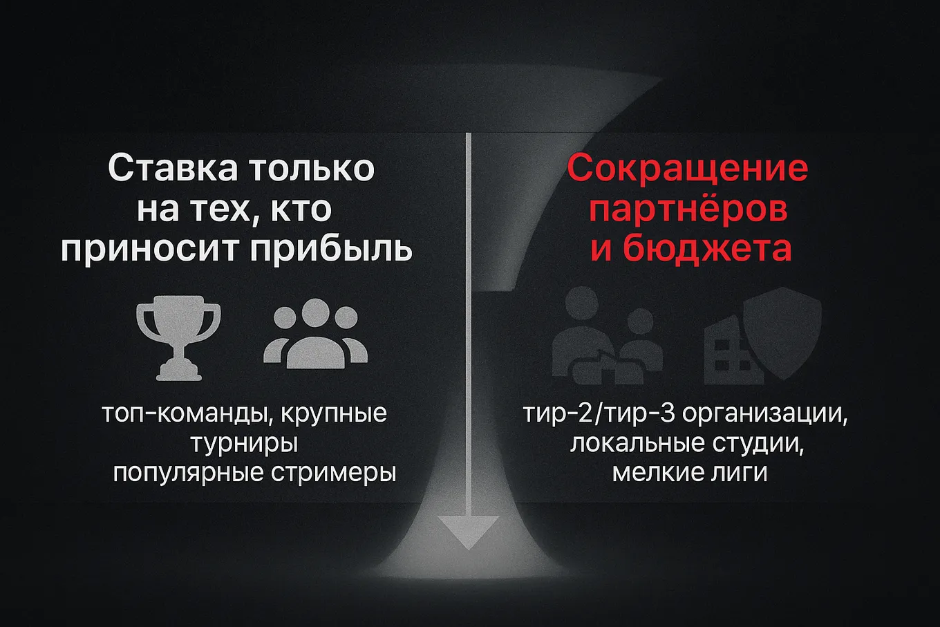 Вполне вероятно что эти два сценария произойдут вместе – и сокращения, и фильтрация