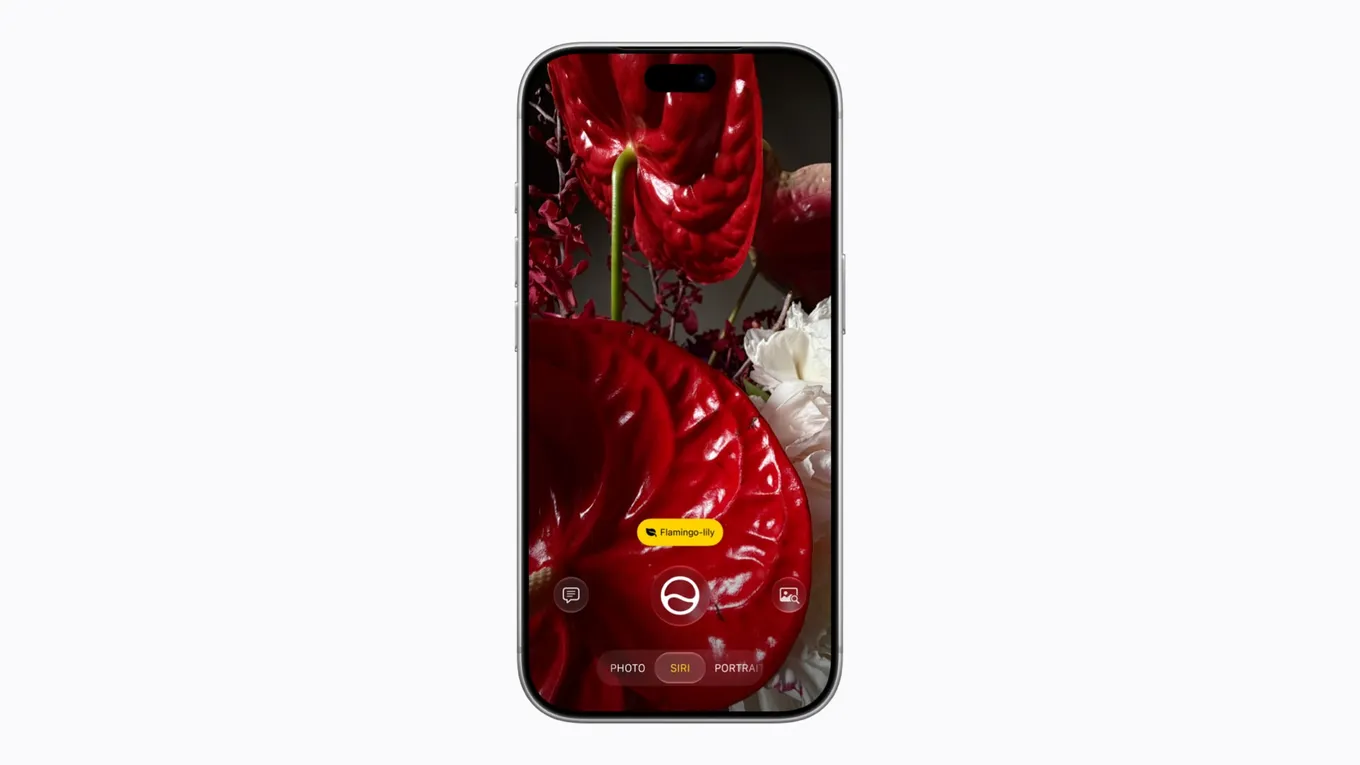 Режим Siri в «Камере» на iPhone 18 Pro