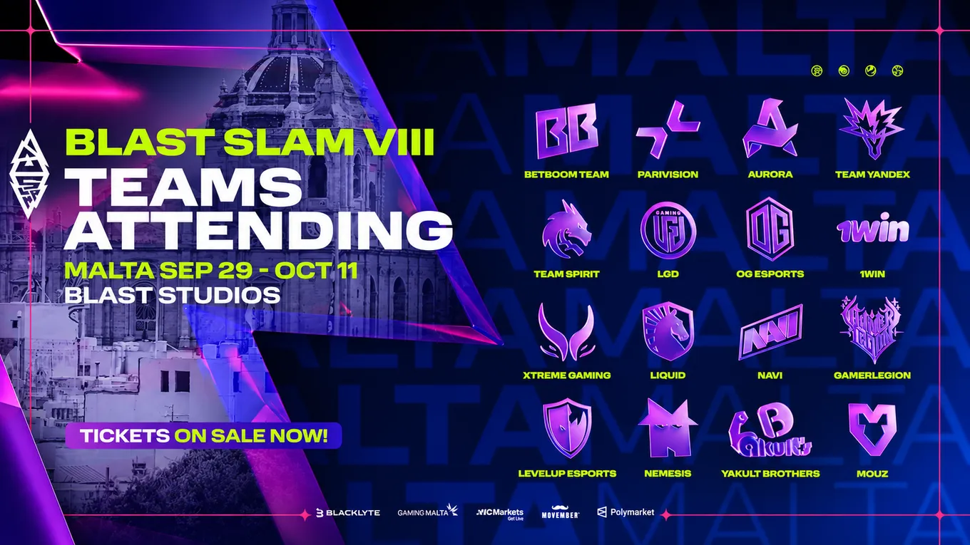 BLAST SLAM VIII пройдёт с 29 сентября по 11 октября 2026 года