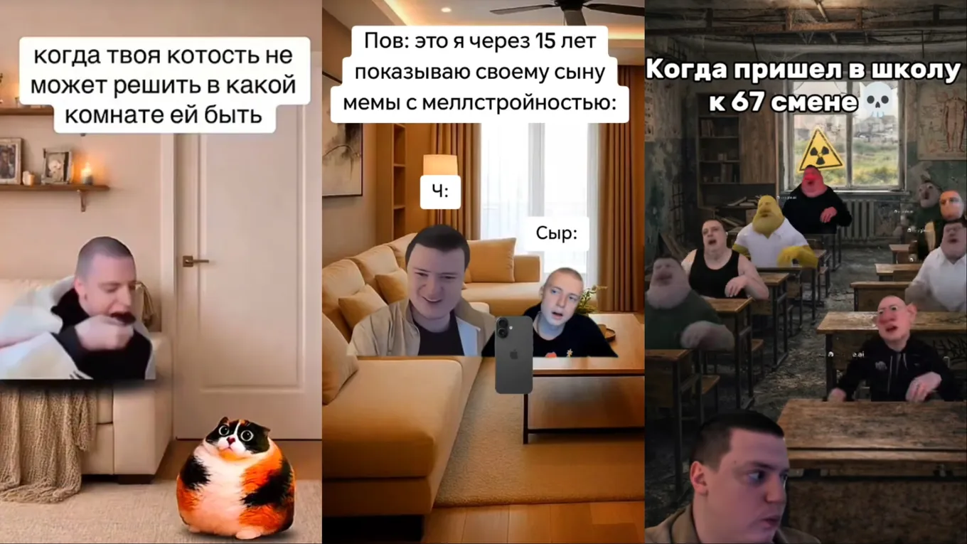 В TikTok* уже более 60 тысяч клипов по хэштегам «Котость», «Мелстройность» и «Смены» в сумме