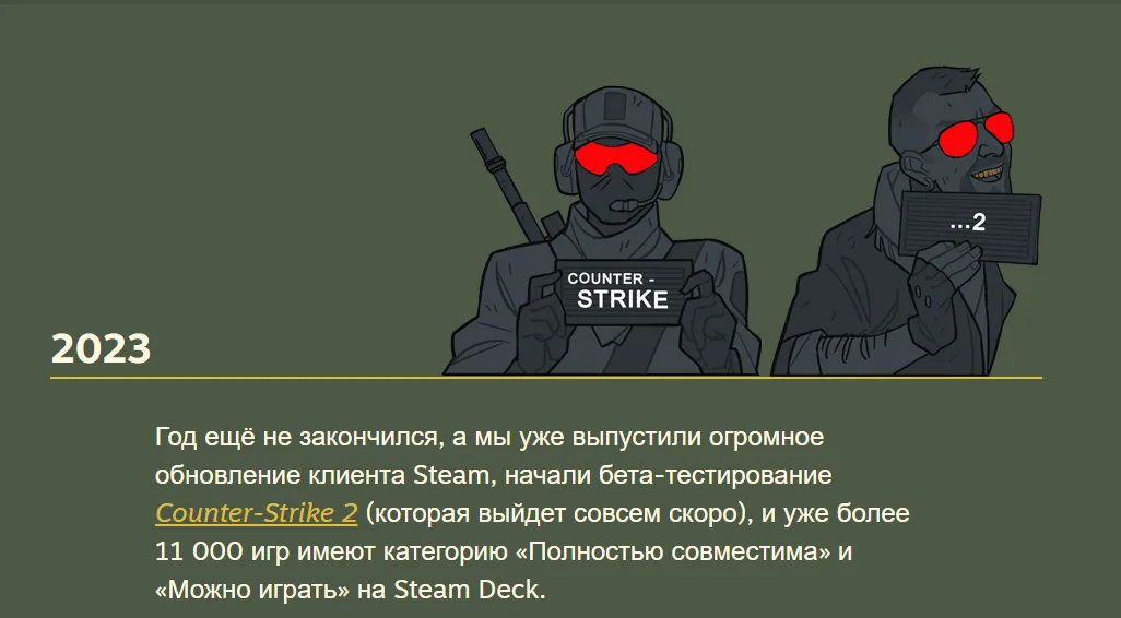 Информация о CS2