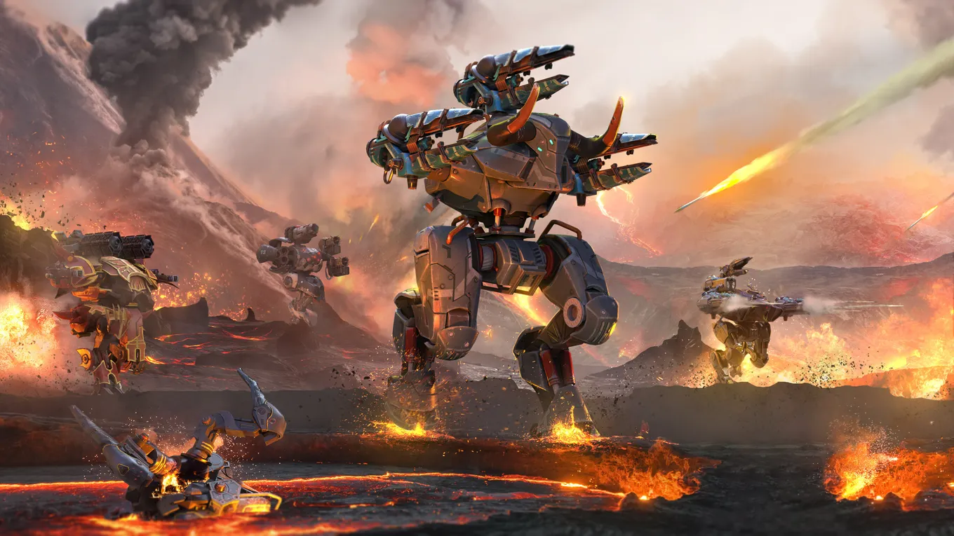 В MMO-экшен War Robots добавлены новый робот, оружие, корабль и пилоты