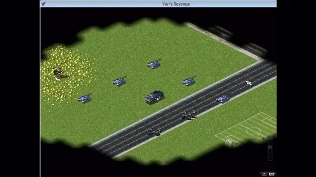 Red Alert 2 на iPad, кадр из демо