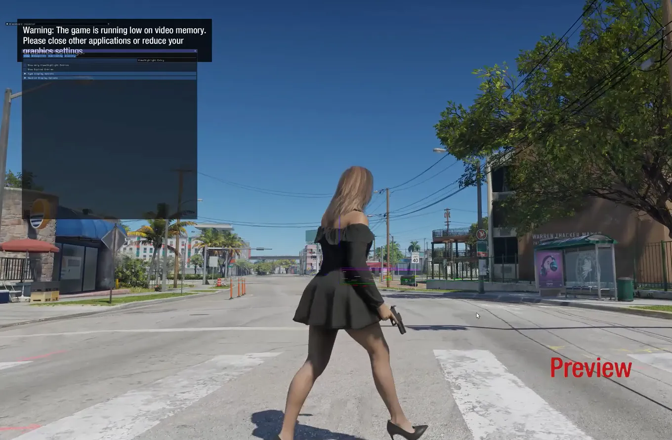 Слитый скриншот GTA 6