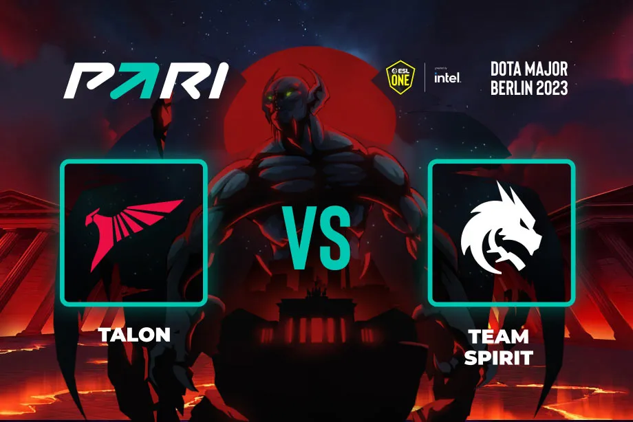 Клиенты PARI считают Spirit фаворитом в матче с Talon на ESL One Berlin Major 2023