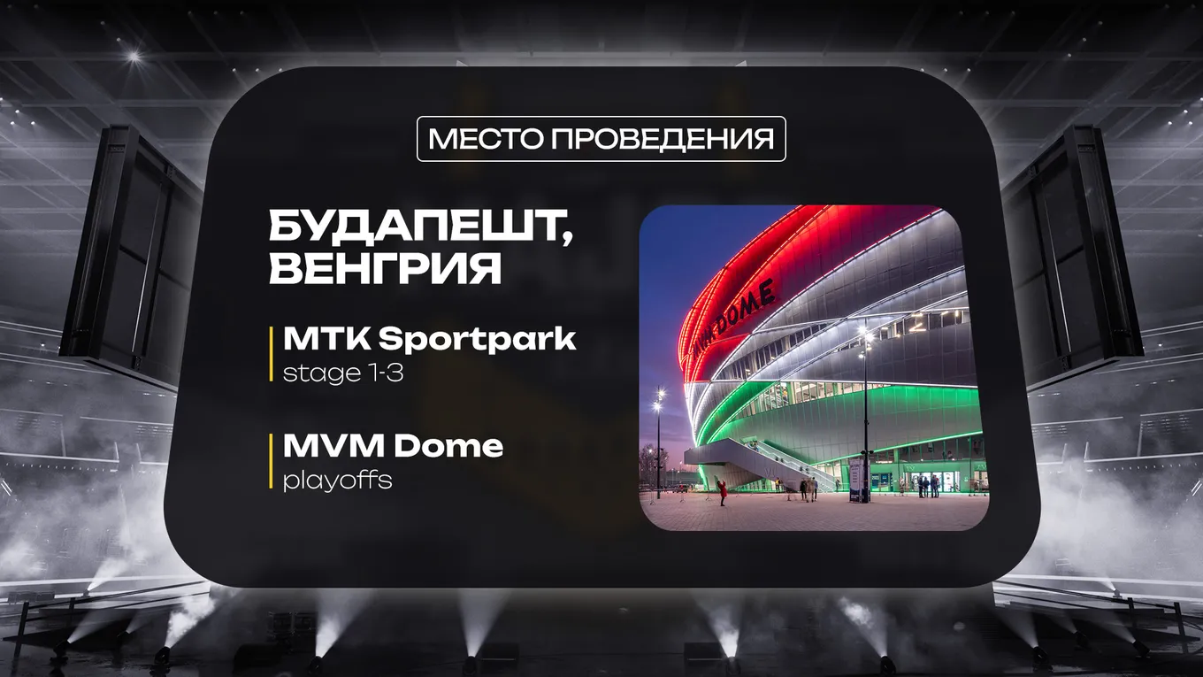StarLadder Budapest Major 2025 пройдёт в Будапеште, Венгрия