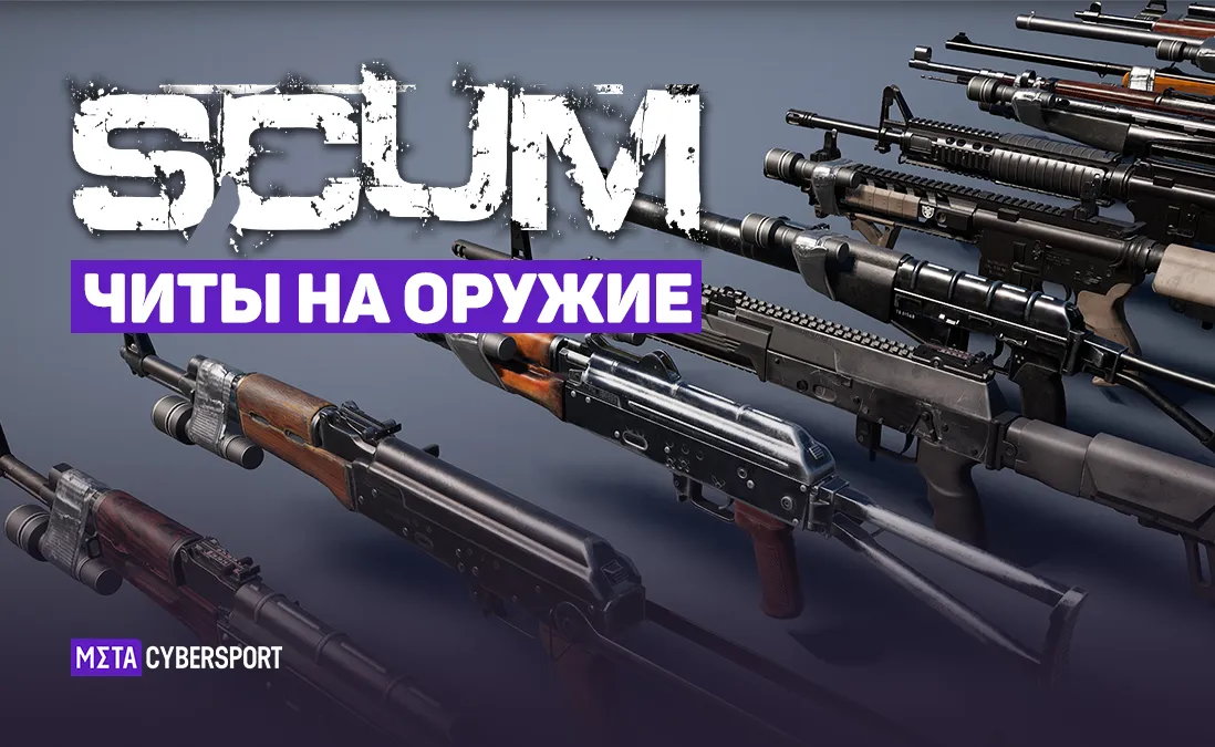Читы на оружие в Scum