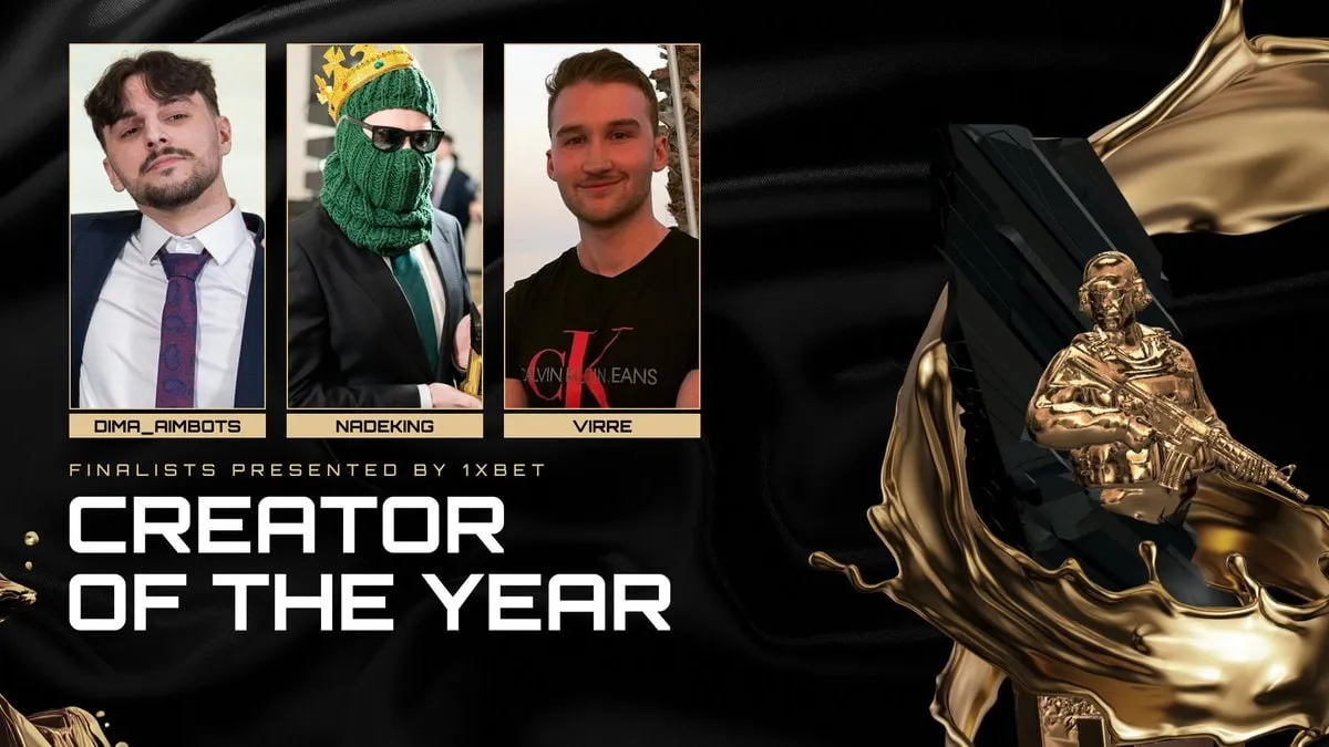 Номинация «контент-мейкер года» на HLTV Awards 2025