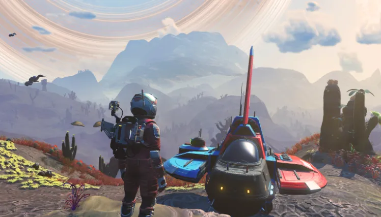 Одна из лучших игр про космос с открытым миром: No Man's Sky