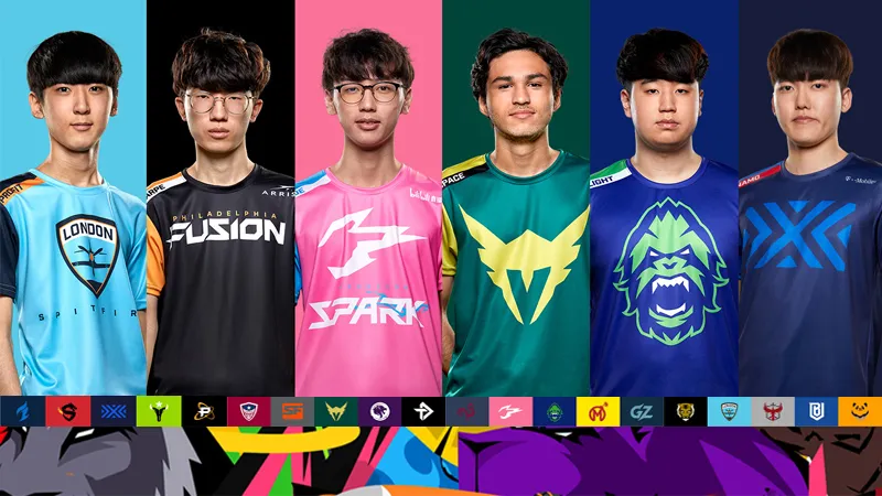 Звезды киберспортивного Overwatch в основном состоят из корейских и китайских профессиональных игроков