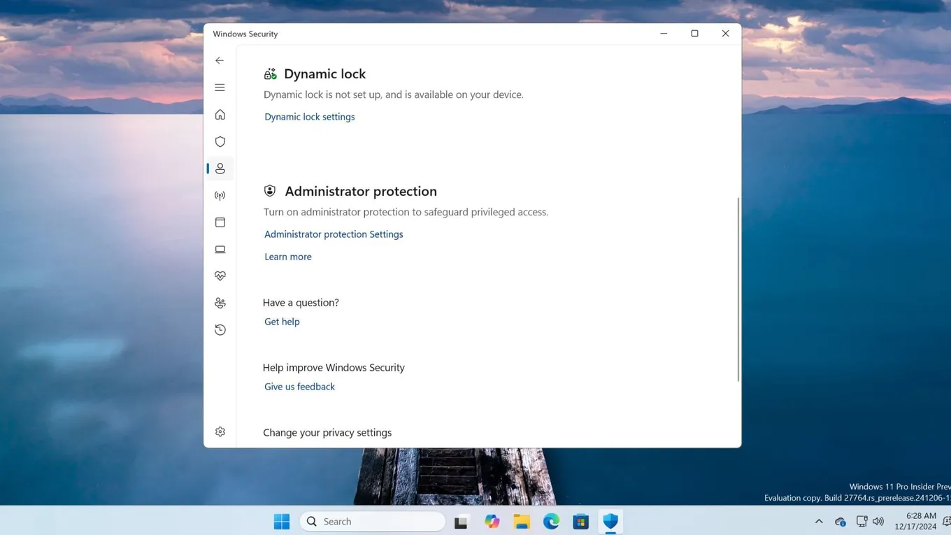 «Безопасность Windows»