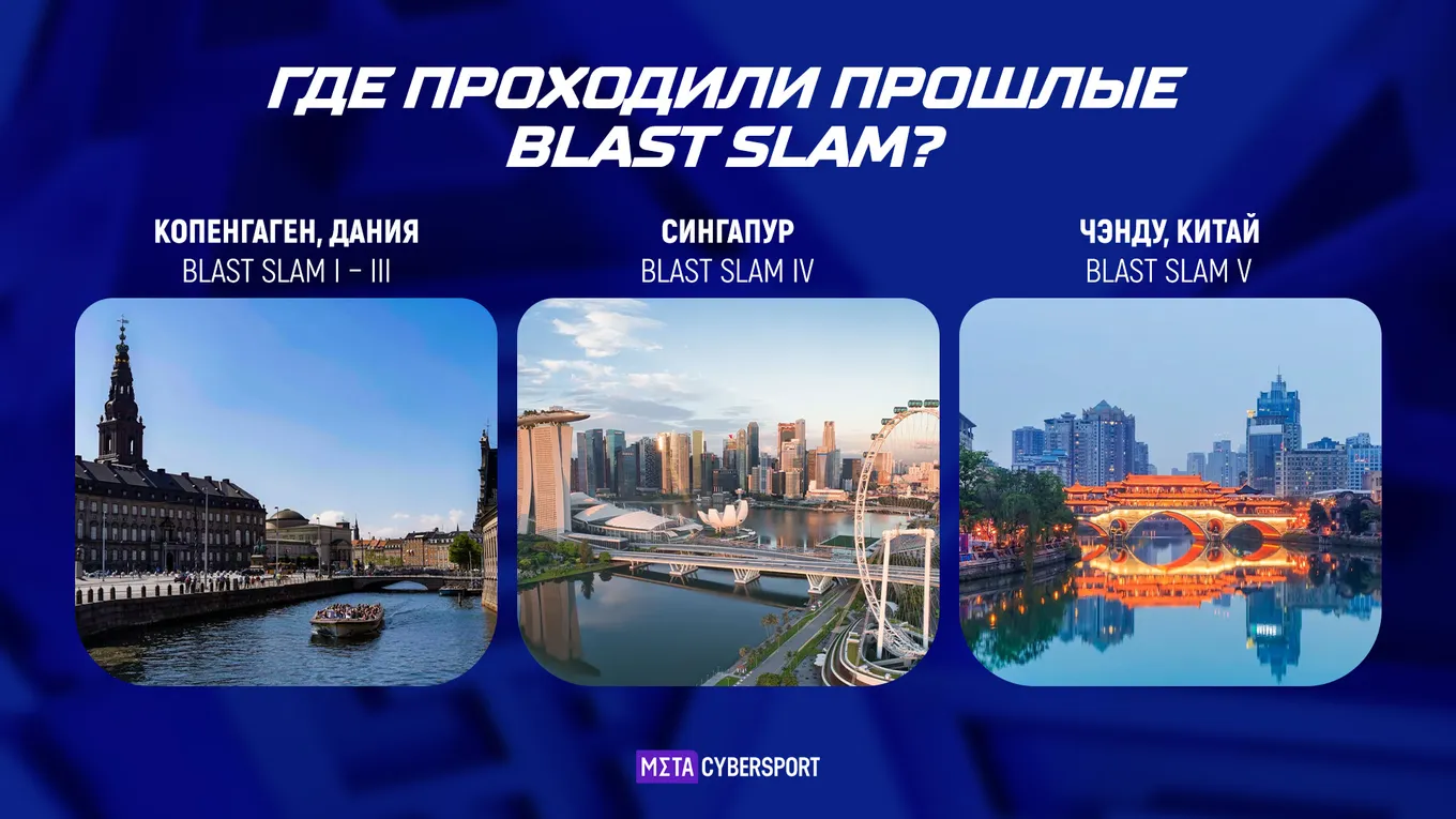 После трёх BLAST Slam в Дании турнирный оператор отправился в Азию