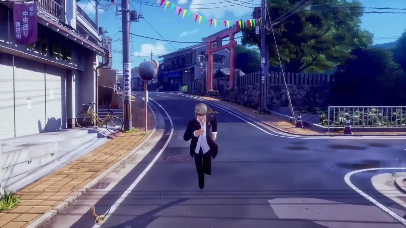 Вид от третьего лица в Persona 4 Revival (скриншот из трейлера)