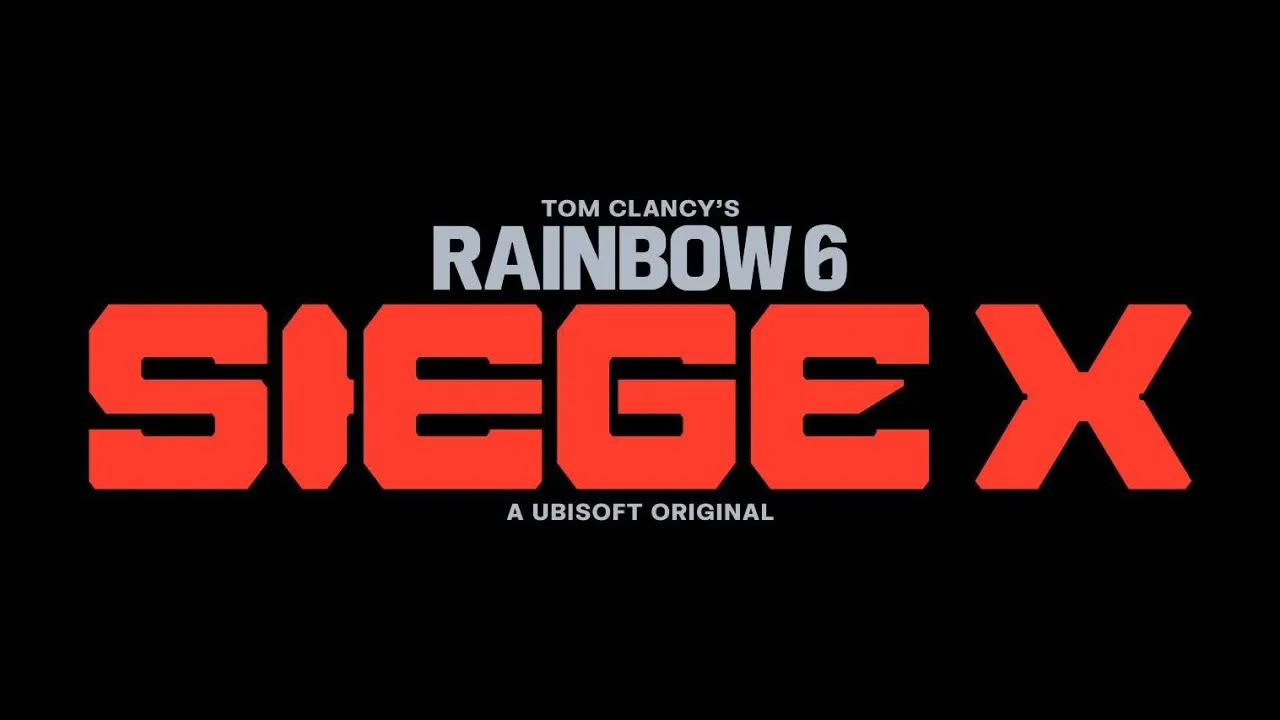 Официальный логотип обновлённой Rainbow Six Siege X