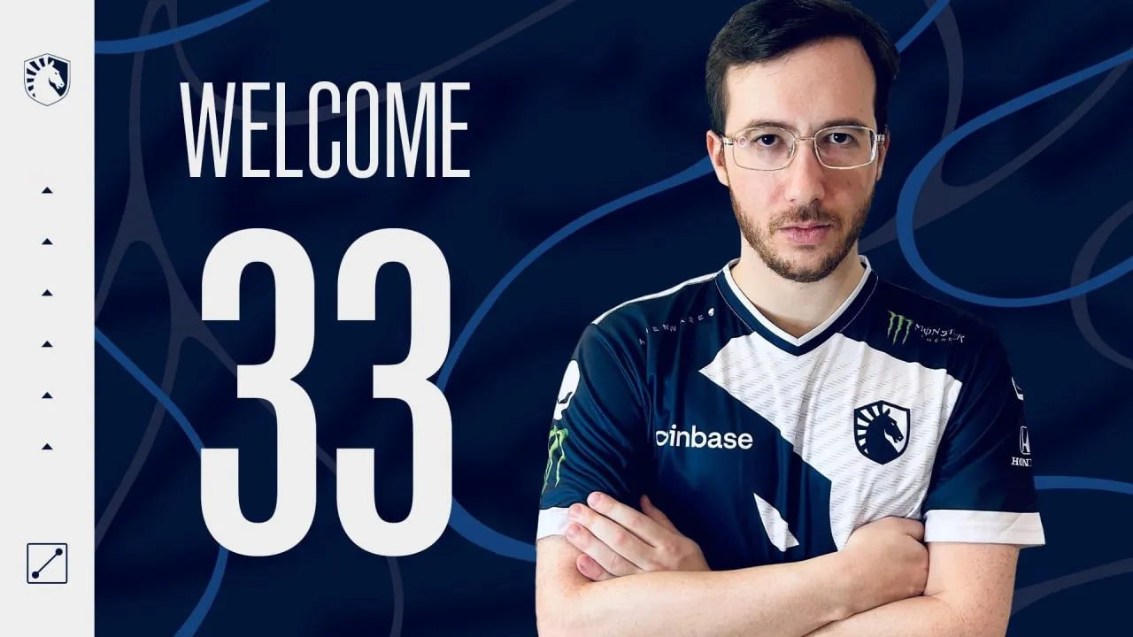 33 присоединился к Team Liquid на позицию оффлейнера