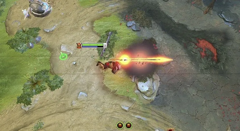 Сломанная моделька Mars в Dota 2
