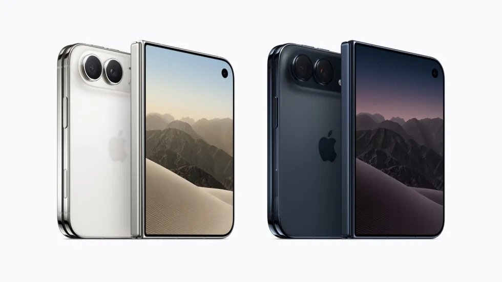 Apple Duo в цветах Star White и Night Sky