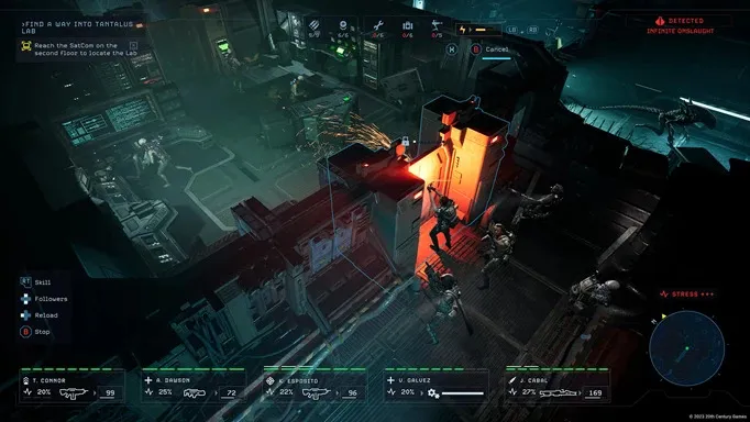 Геймплей Aliens: Dark Descent