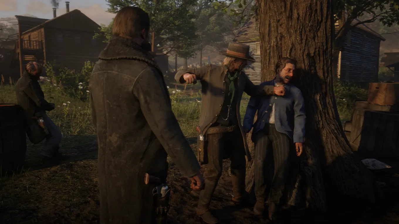 Кадр из игры Red Dead Redemption 2