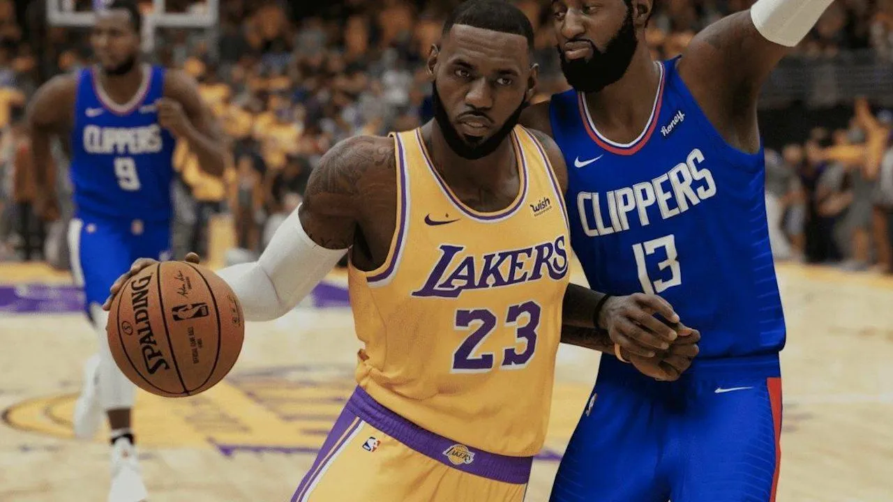 Леброн Джеймс в NBA 2K22