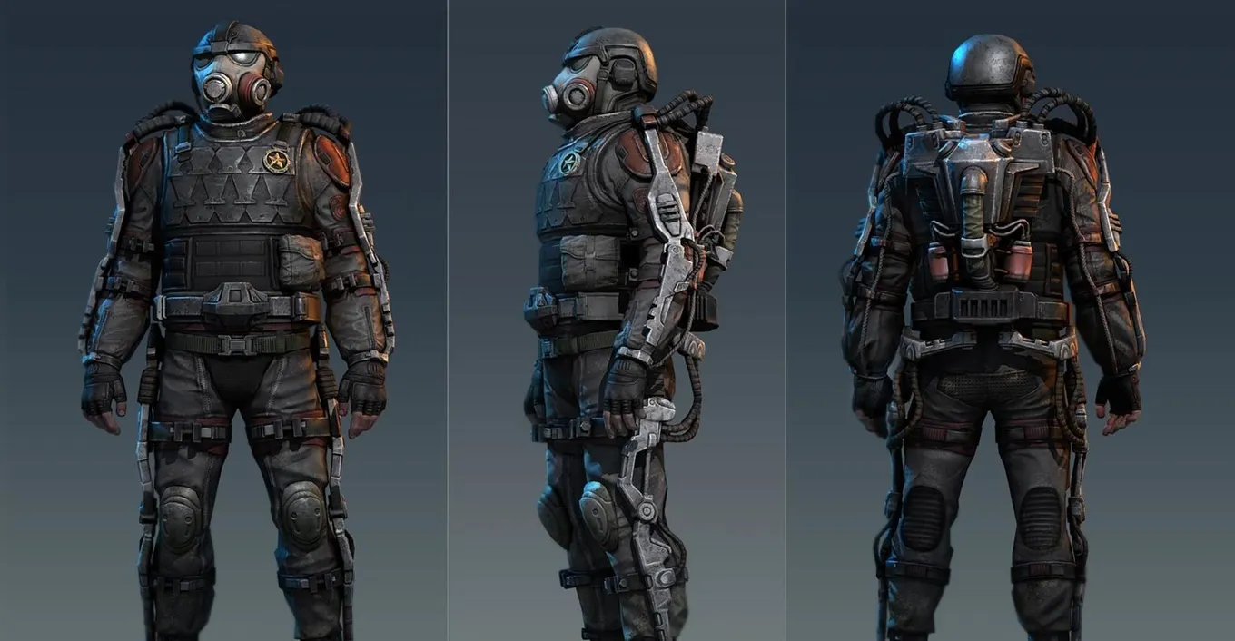 Солдаты «Долга» в концепт-артах S.T.A.L.K.E.R. 2