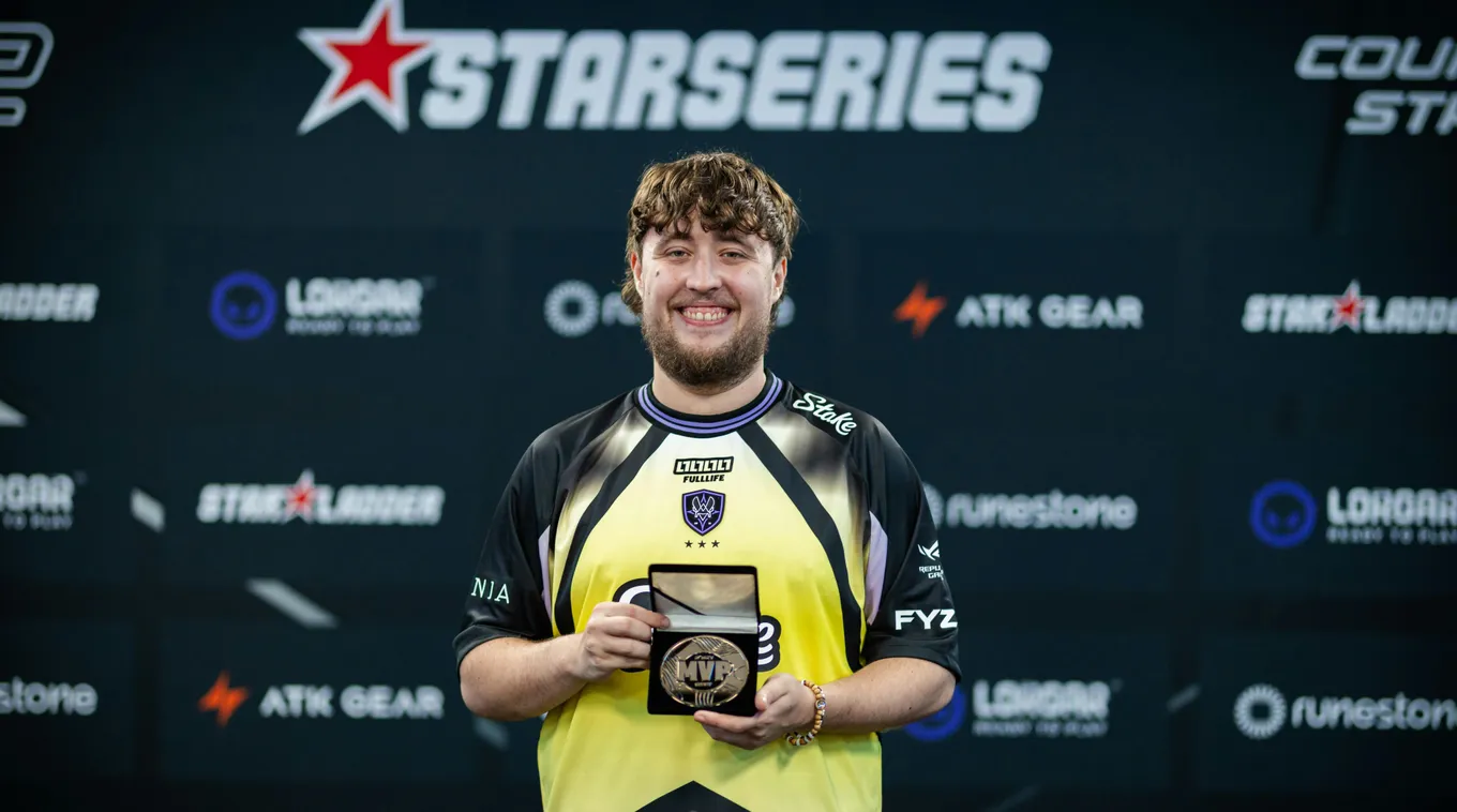 Лучшим игроком StarLadder StarSeries Fall 2026 стал ZywOo
