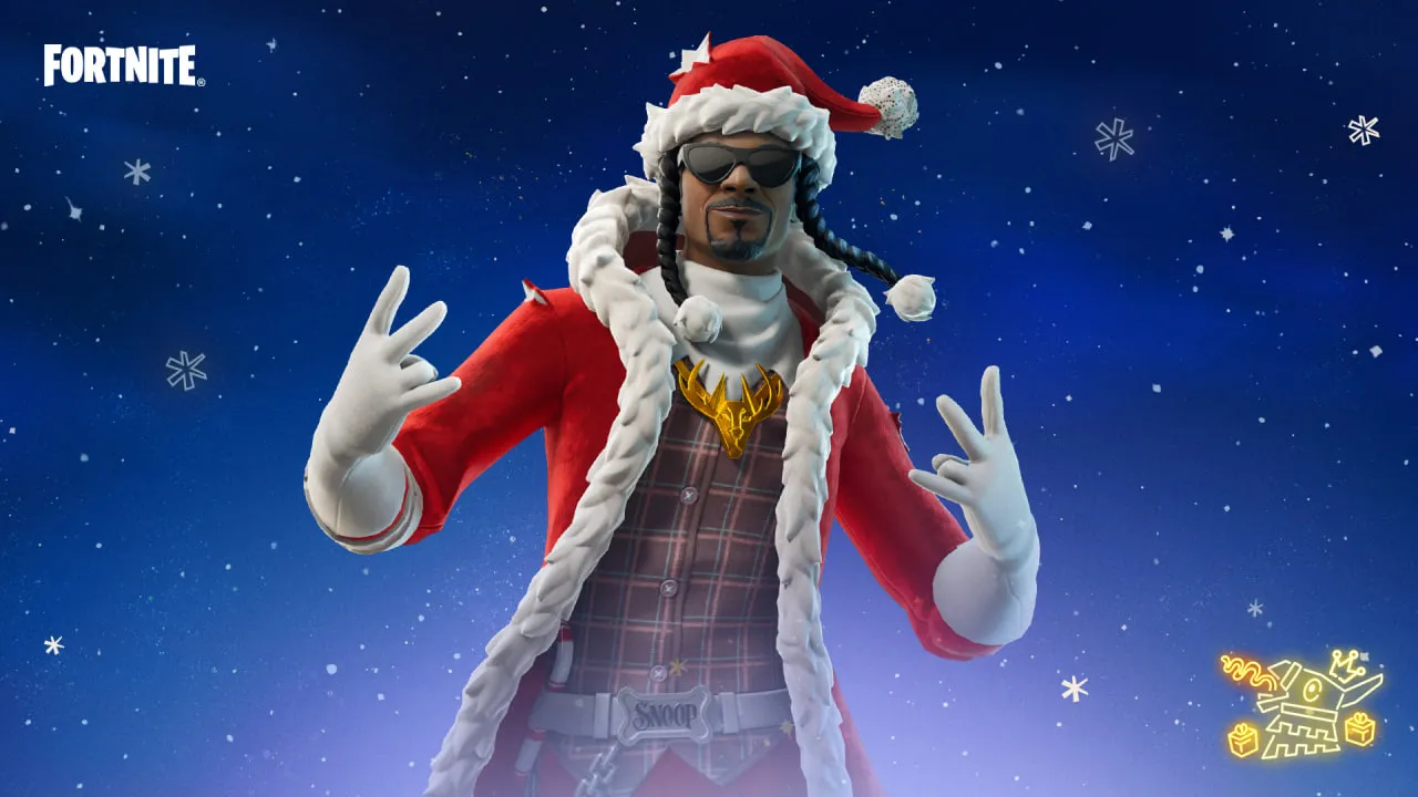 Санта Догг в Fortnite