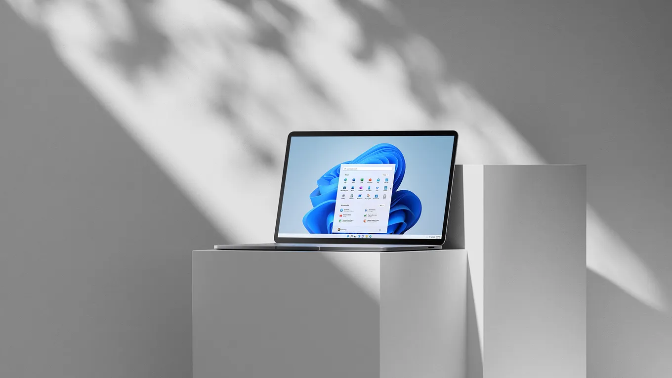 Ноутбук с Windows 11, изображение Microsoft