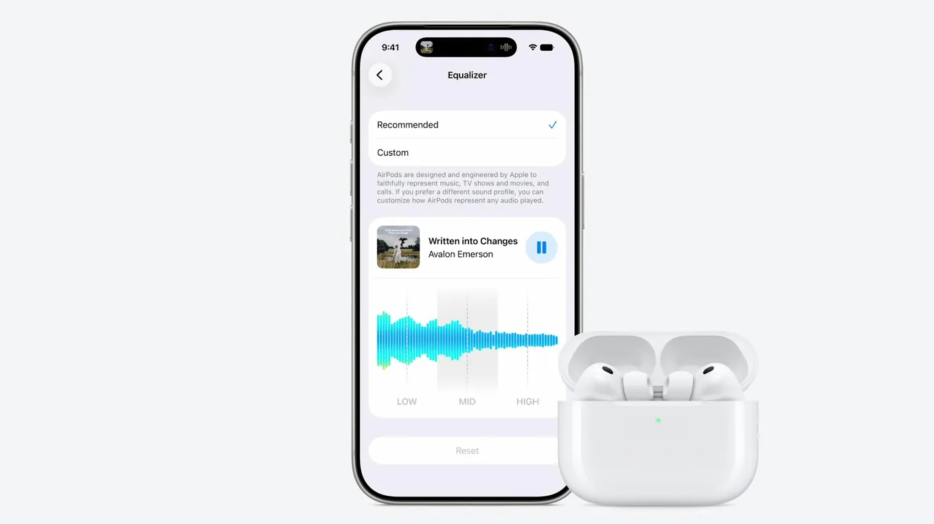 Для AirPods появится персональный эквалайзер с возможностью ручной настройки