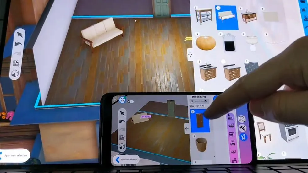 Потенциальные изображения режима строительства в The Sims 5