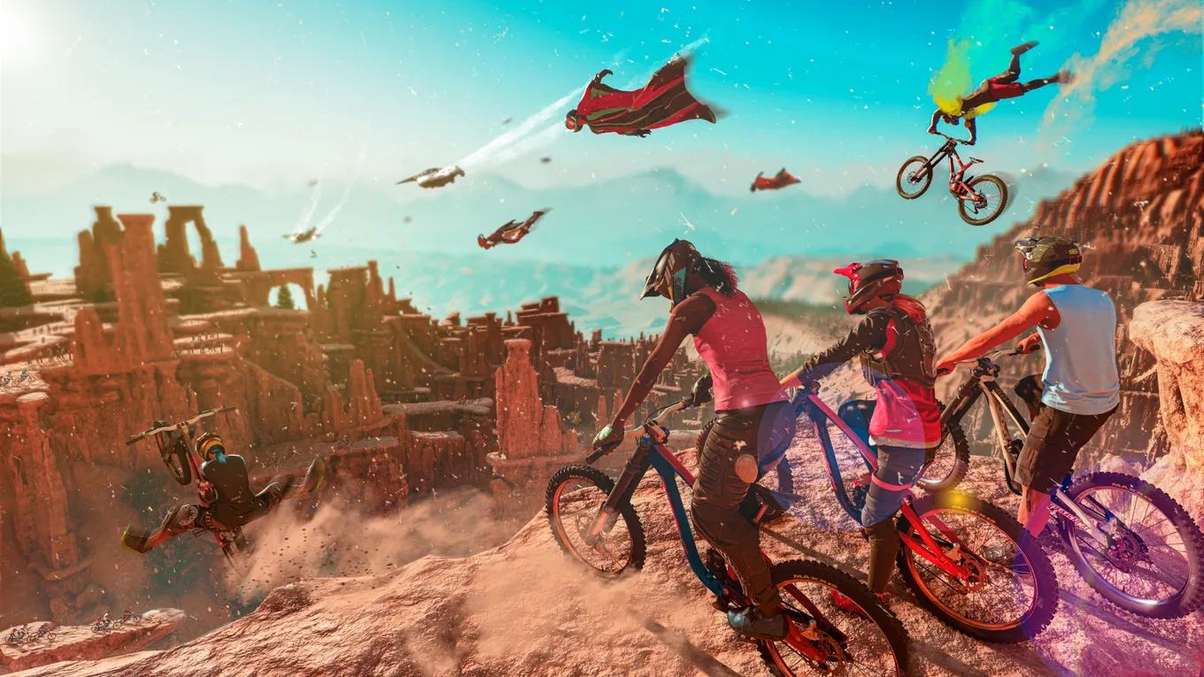 Свежий патч для Riders Republic исправляет ошибки в освещении и детализации предметов