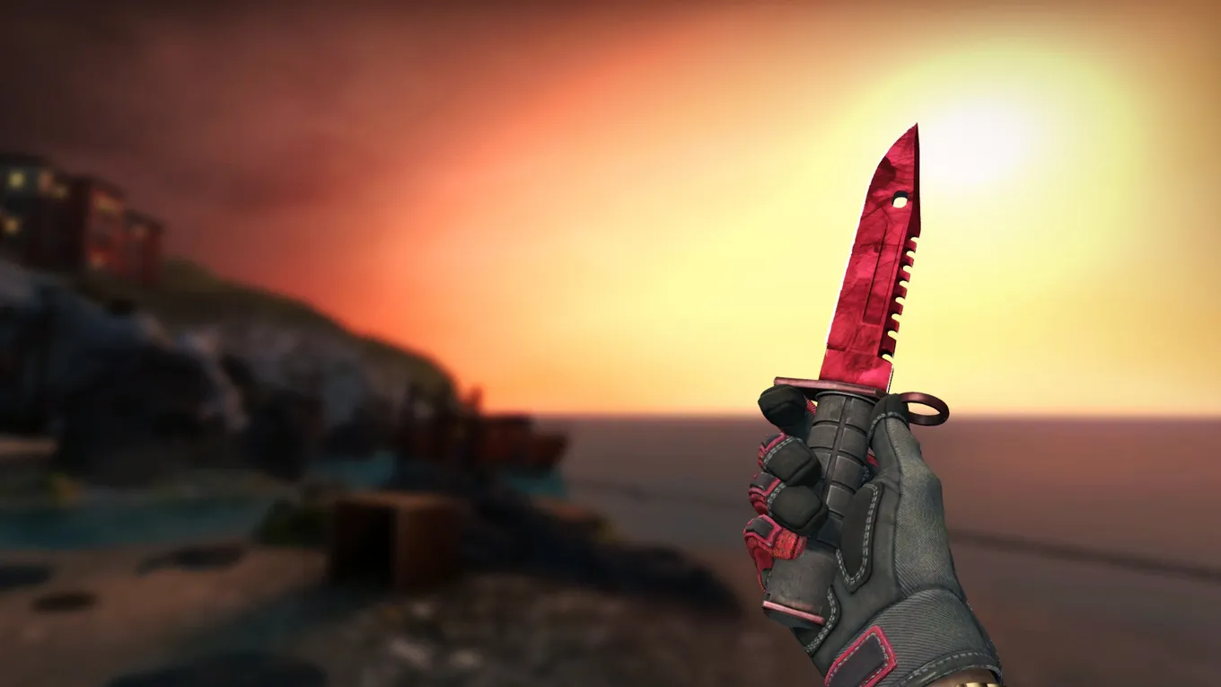 StatTrak™ M9 Bayonet | Doppler (Factory New) (Ruby)