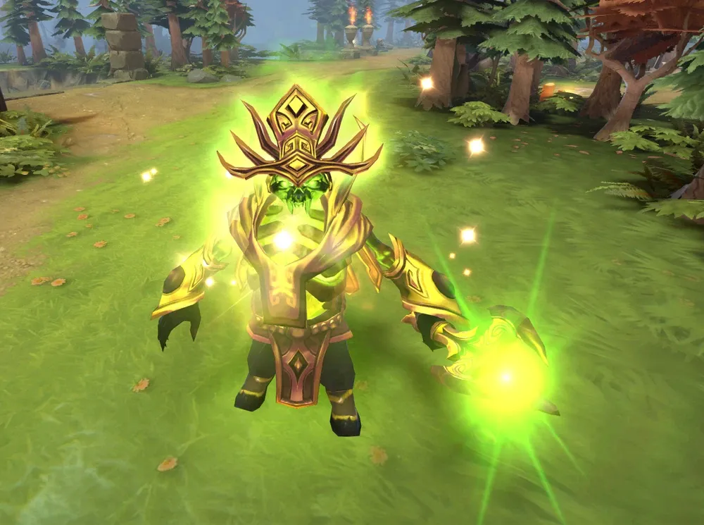 Golden Nether Lord's Regalia