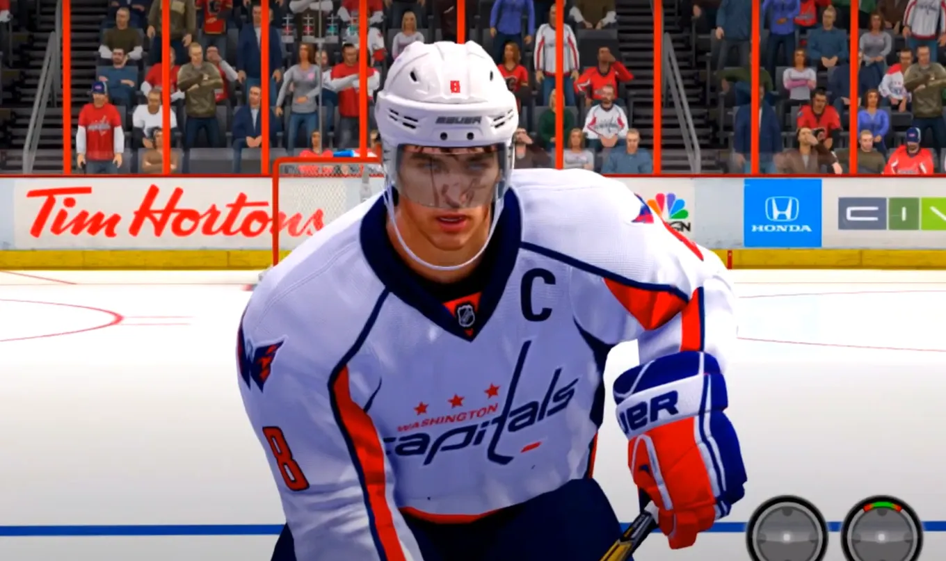 «Помолодевший» Александр Овечкин в NHL 14