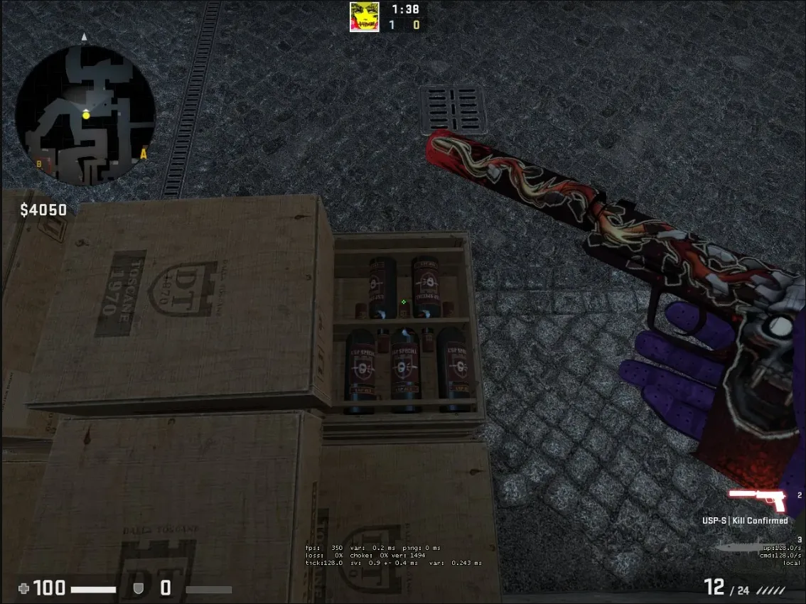 Отсылка на эйс Edward на Tuscan в Counter-Strike 1.6