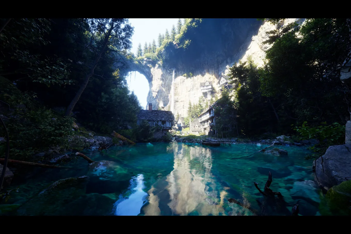 Cliffwood Village на UE5