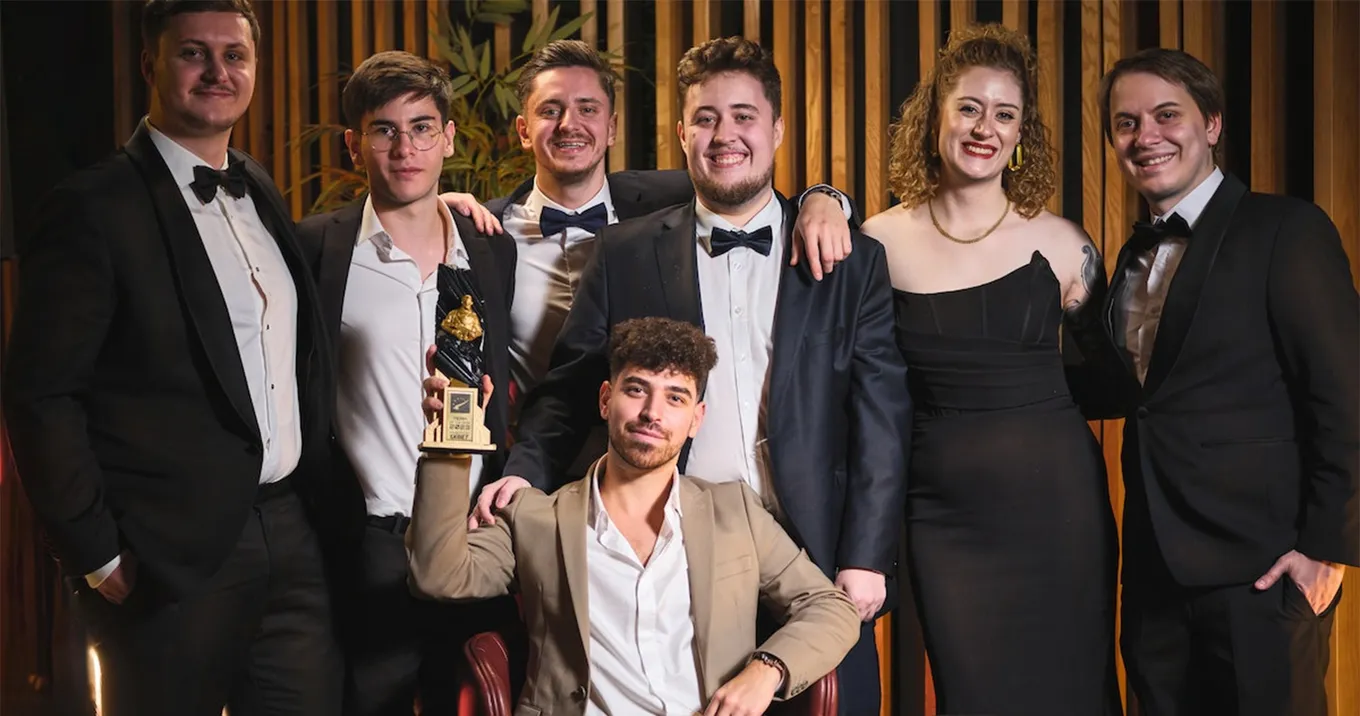 Состав Team Vitality по CS2 на премии HLTV Awards