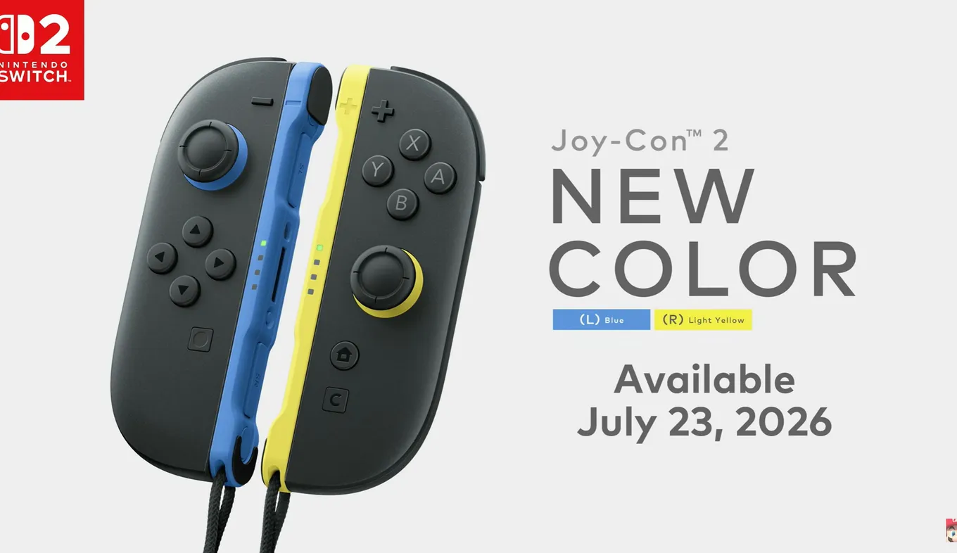Nintendo представила новую расцветку Joy-Con 2 для Switch 2