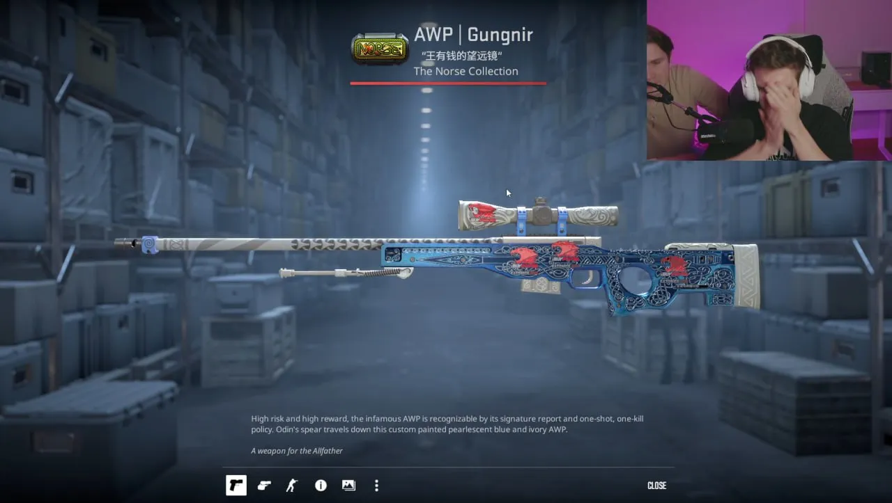AWP | Gungnir + iBUYPOWER (Holo)