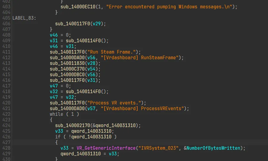 Упоминание Steam Frame в SteamVR