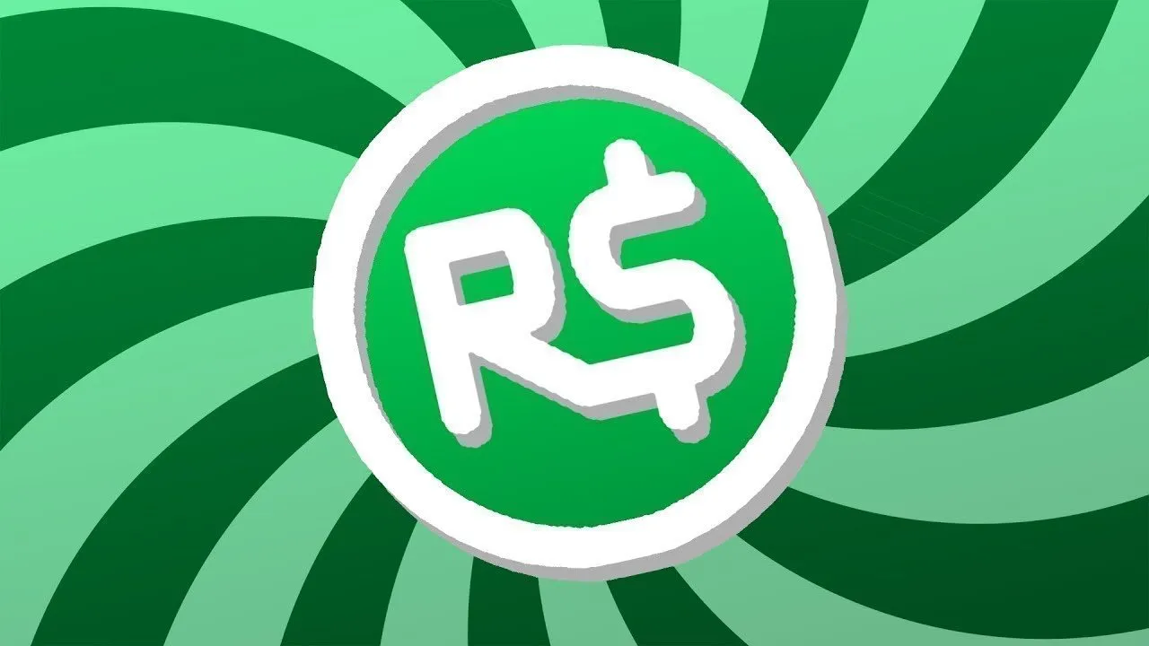 Логотип робуксов в Roblox