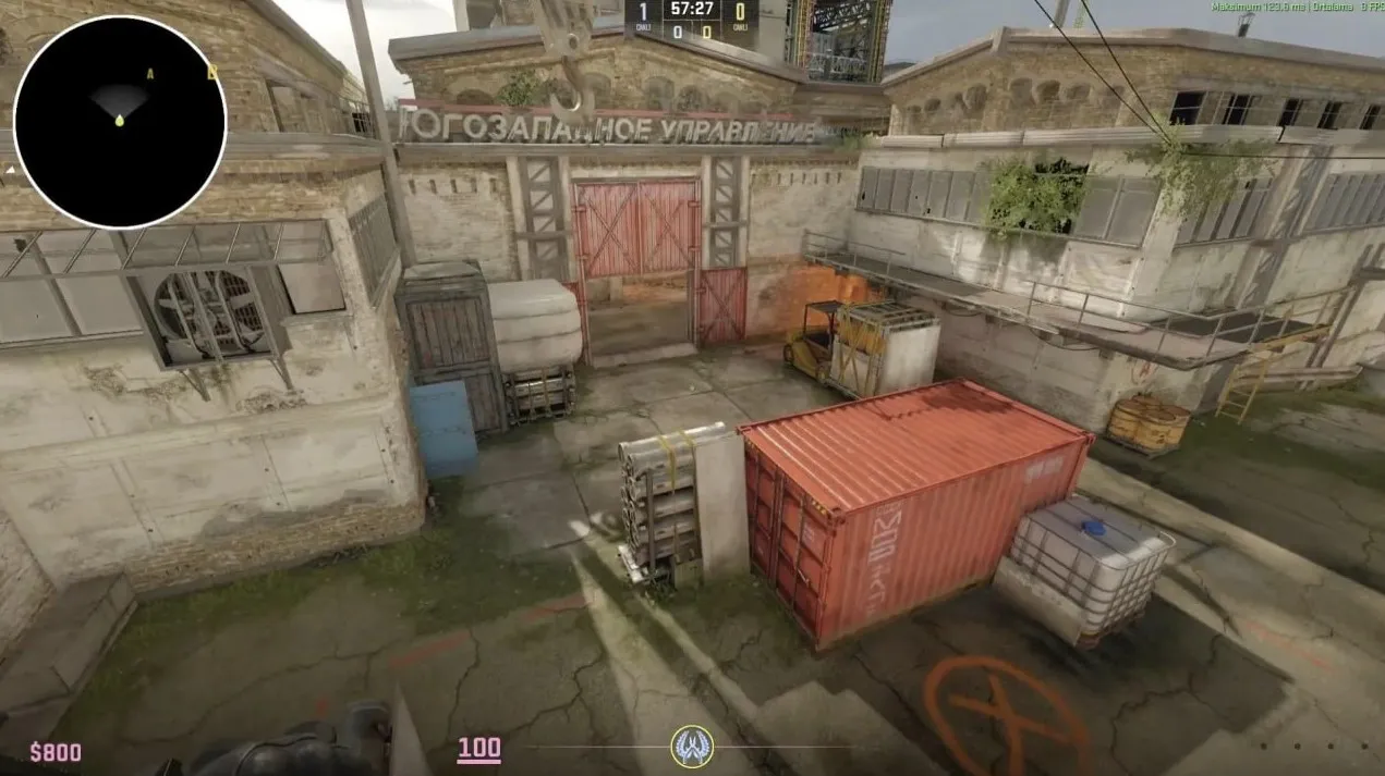 Карта Cache для Counter-Strike 2