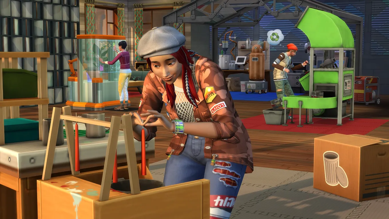 DLC «Экологичная жизнь» в Sims 4