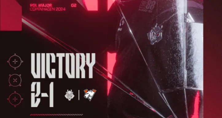 Победный пост в социальных сетях G2 Esports