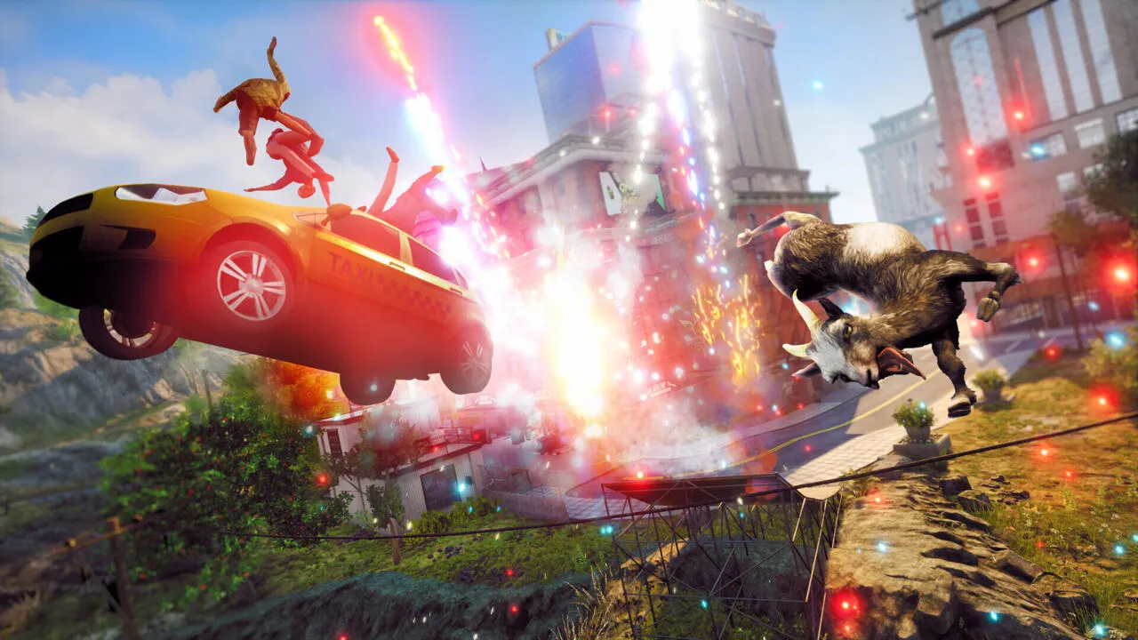 Goat Simulator 3 уже доступен для Nintendo