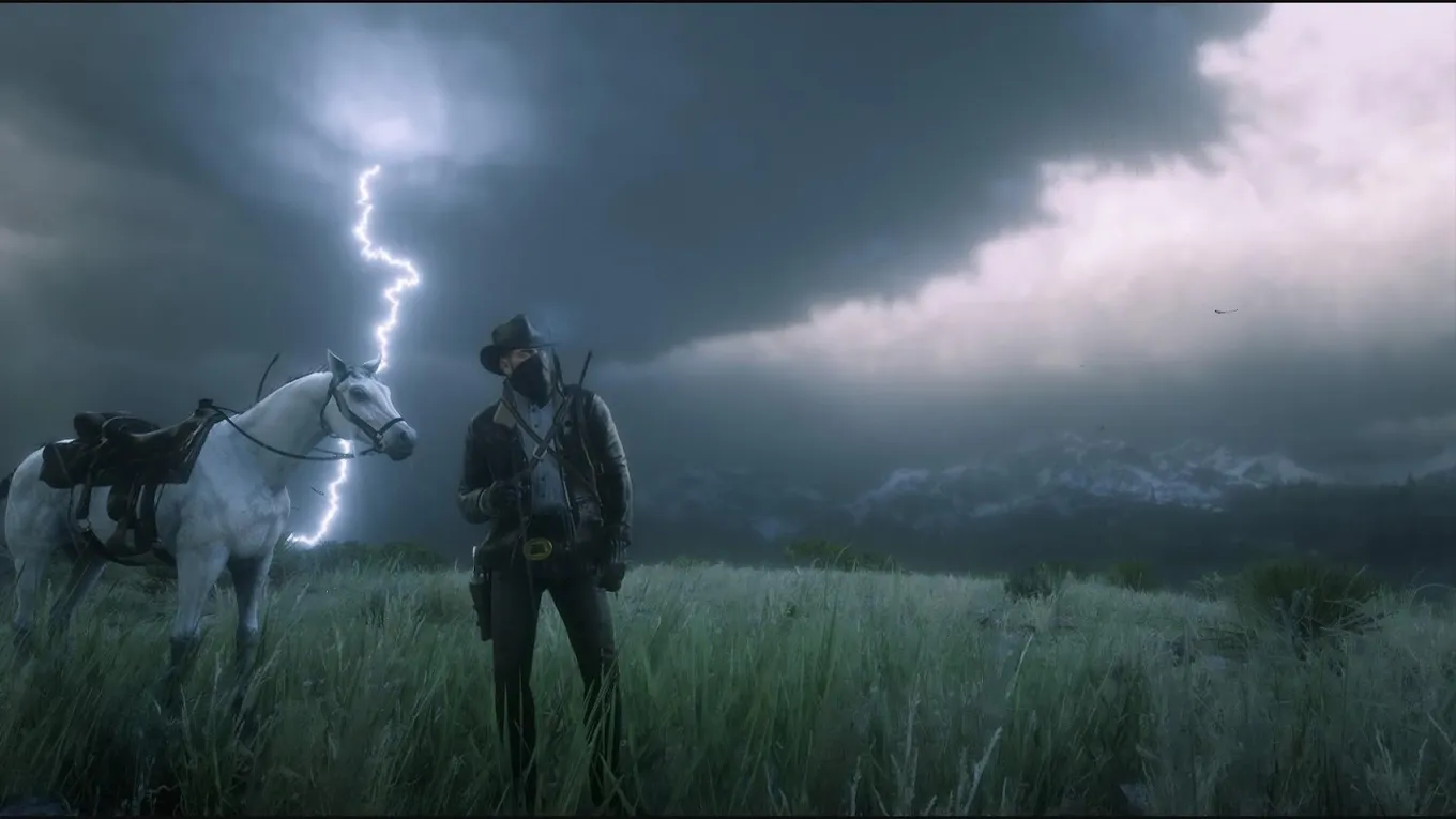 Кадр из игры Red Dead Redemption 2