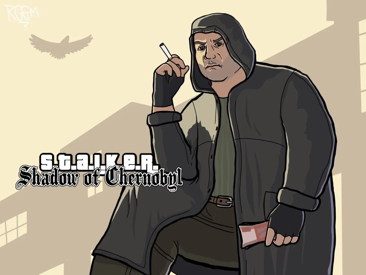 Персонажи из серии S.T.A.L.K.E.R. в стиле GTA: San Andreas
